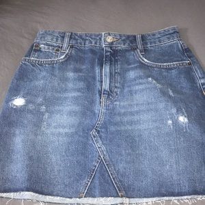 Urban outfitters denim skirt